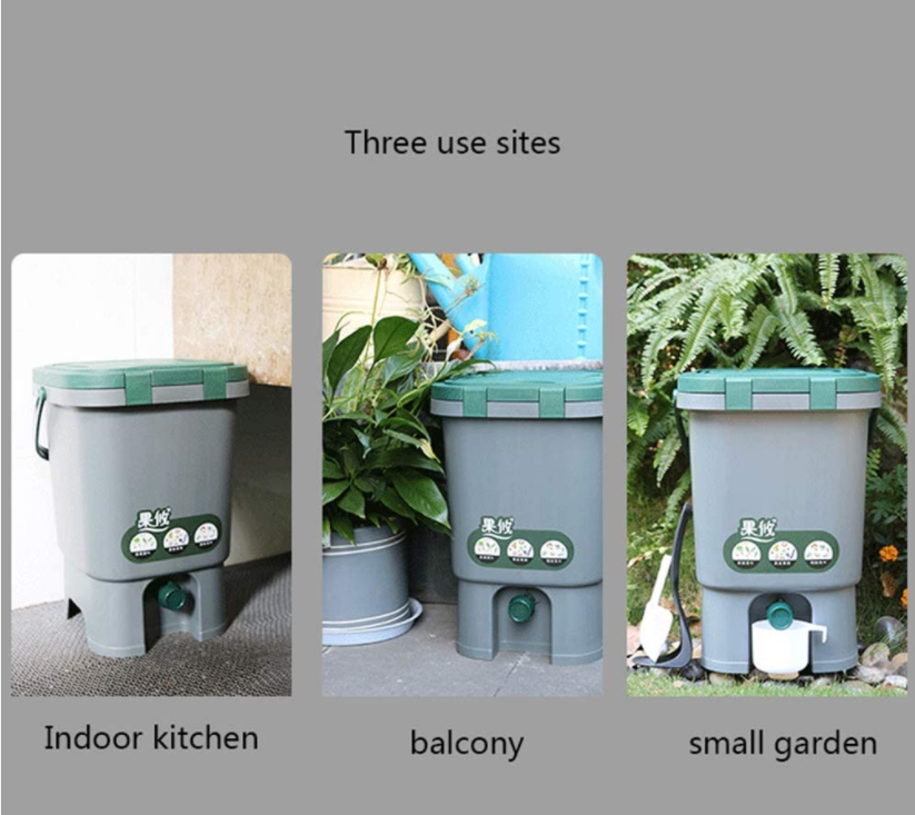 15L Kitchen Compost Bin