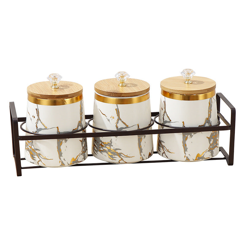 Nordic Ceramic Seasoning Jar