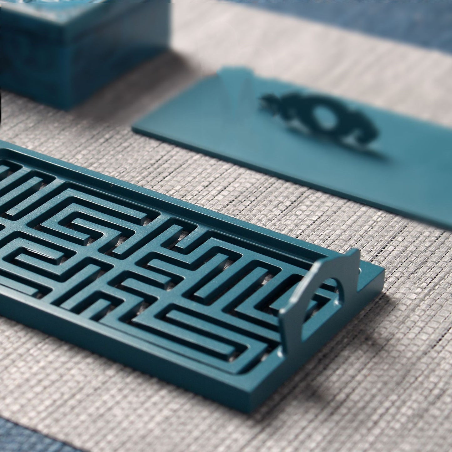 Pure Blue Copper Incense Utensils