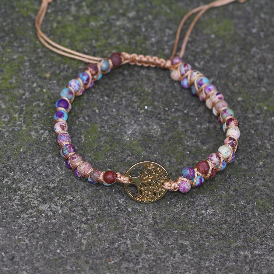 Doppeltes Armband Lebensbaum