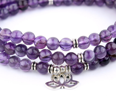 108 Natural Stone Rosary With Symbols