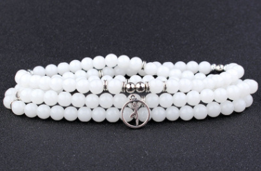 108 Natural Stone Rosary With Symbols