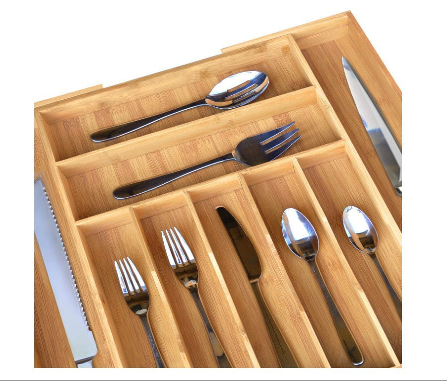 Bamboo & Wood Drawer Partition