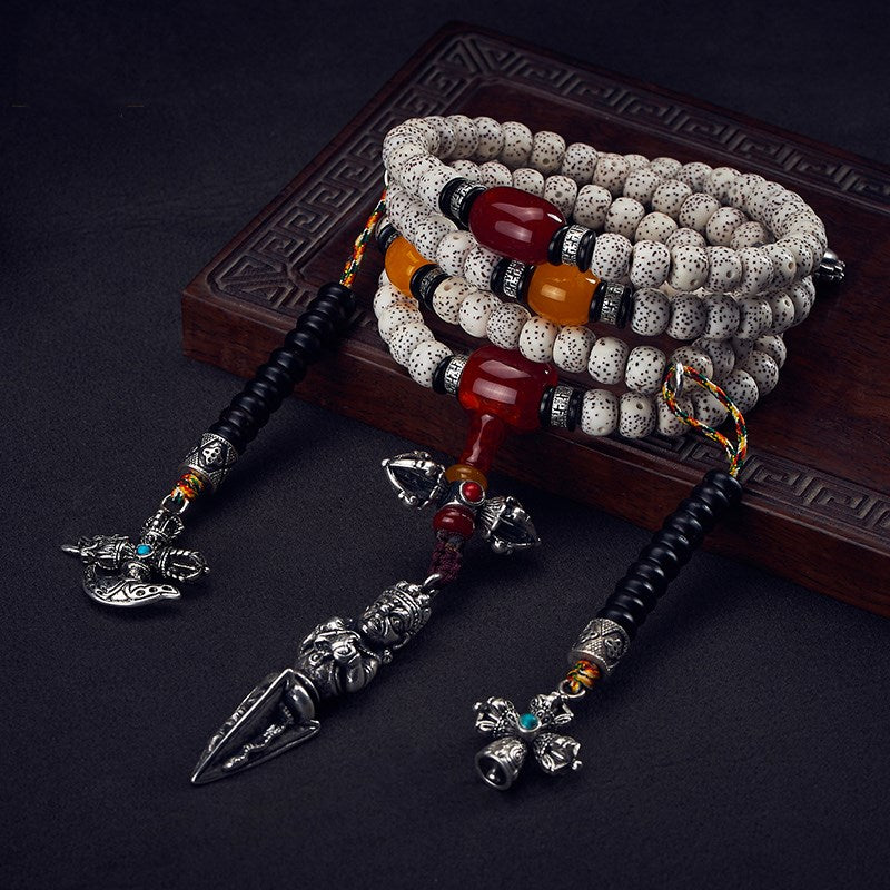 Bracelet de perles tibétaines Wenwan