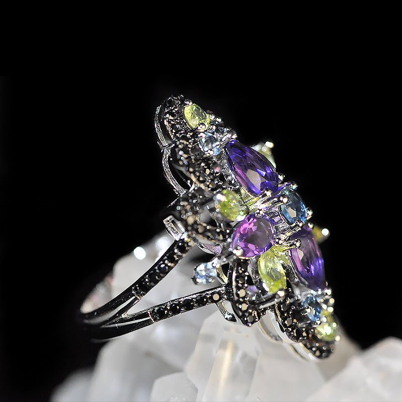 Damen-Amethyst-Ring