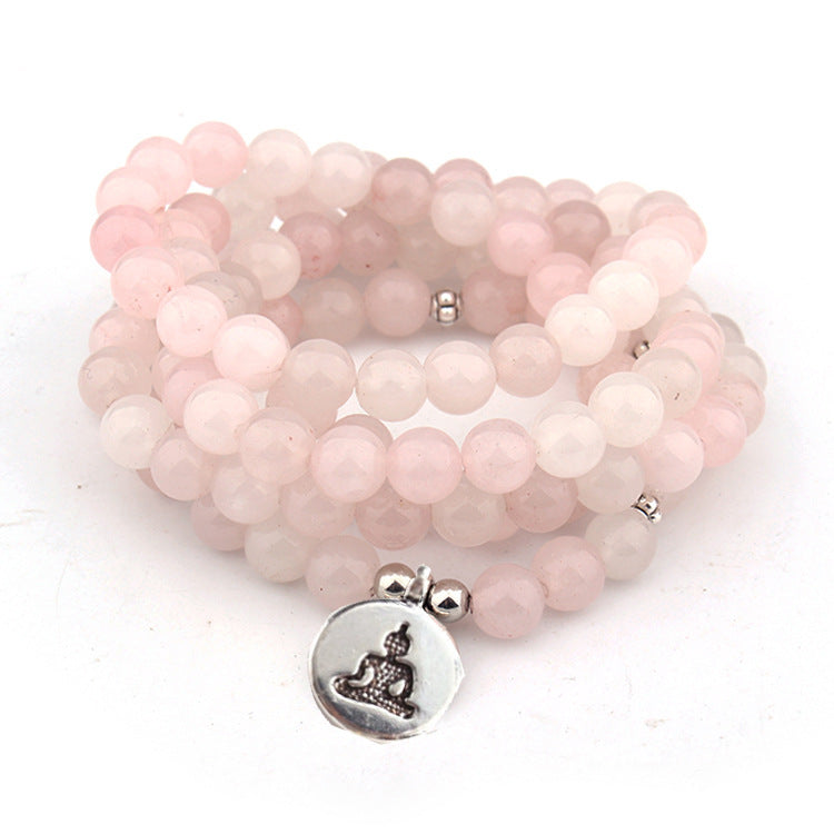 Natural Crystal Yoga Bracelet