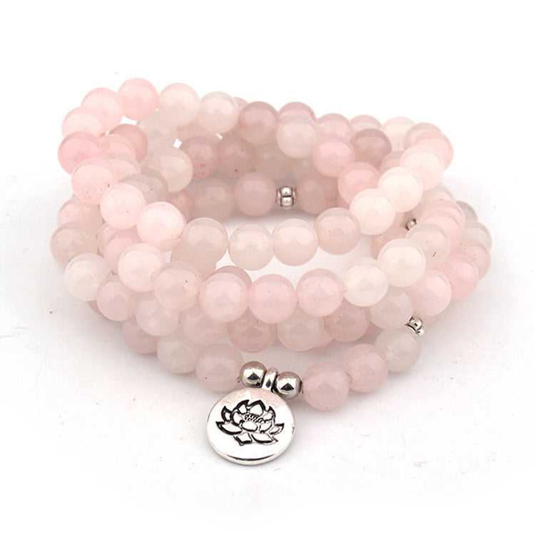 Natural Crystal Yoga Bracelet