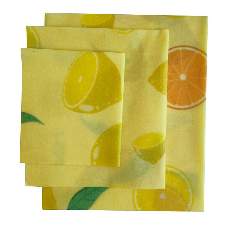 Tissu de cire d'abeille pour conservation des aliments Original écologique