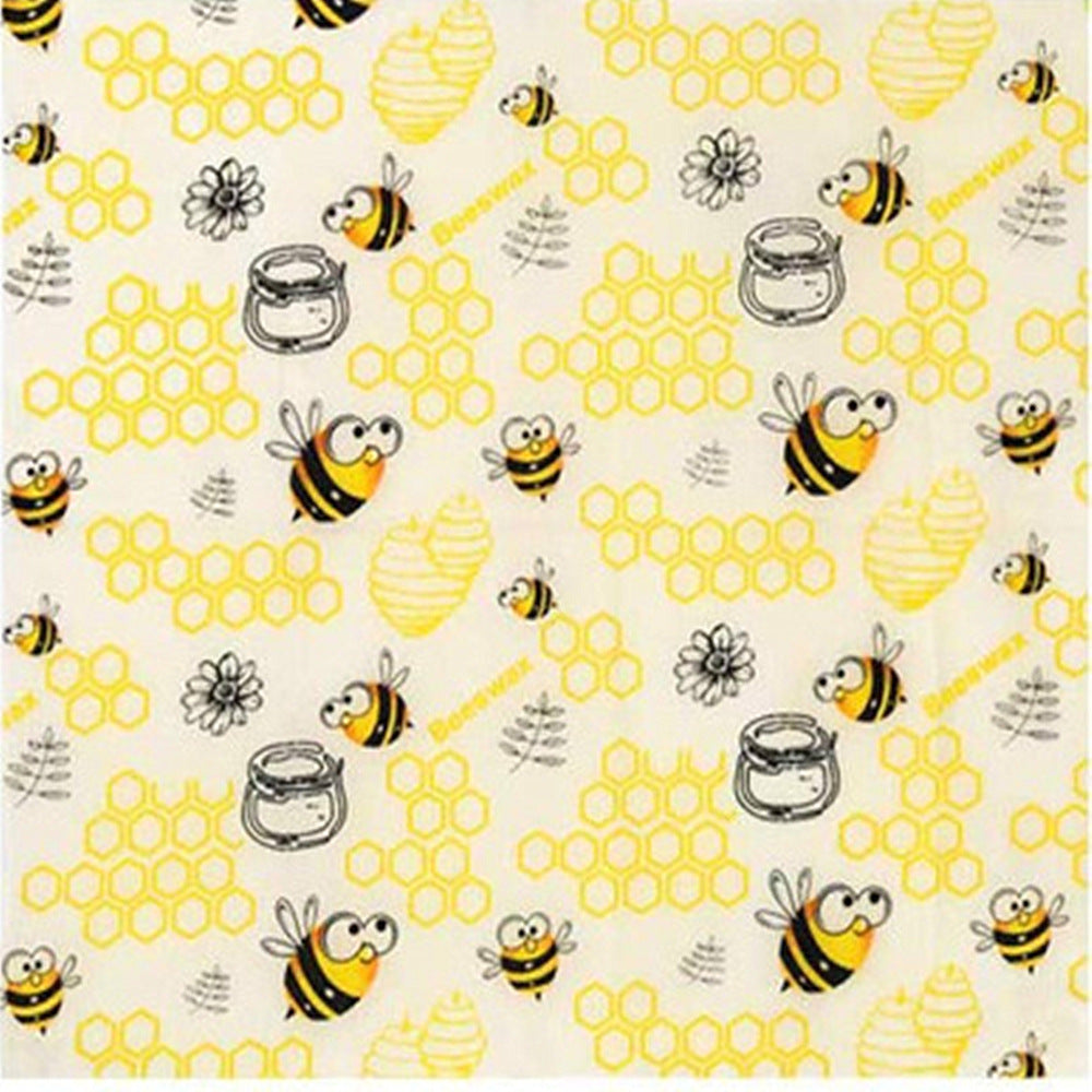 Tissu de cire d'abeille pour conservation des aliments Original écologique