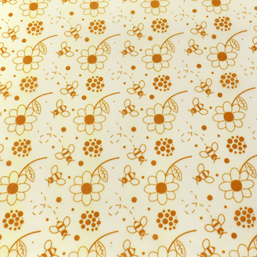 Tissu de cire d'abeille pour conservation des aliments Original écologique