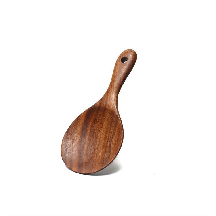 Acacia Wooden Spatula Set For Non-Stick Cookware