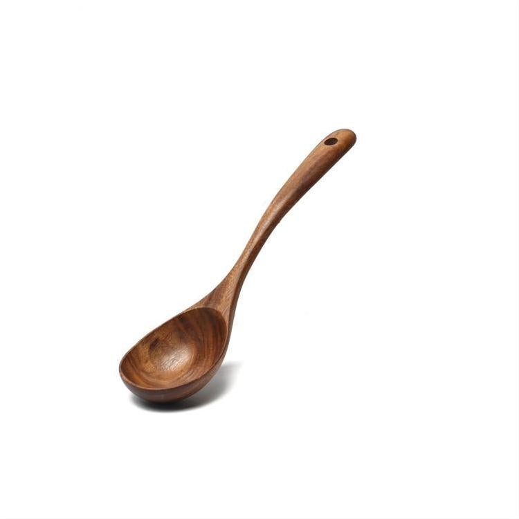 Acacia Wooden Spatula Set For Non-Stick Cookware