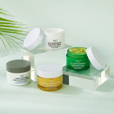 Kit de soins de la peau du visage, crème hydratante à l'avocat