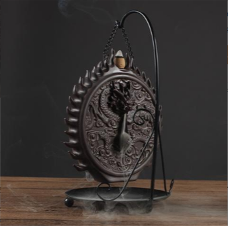 Ceramic Dragon Incense Burner