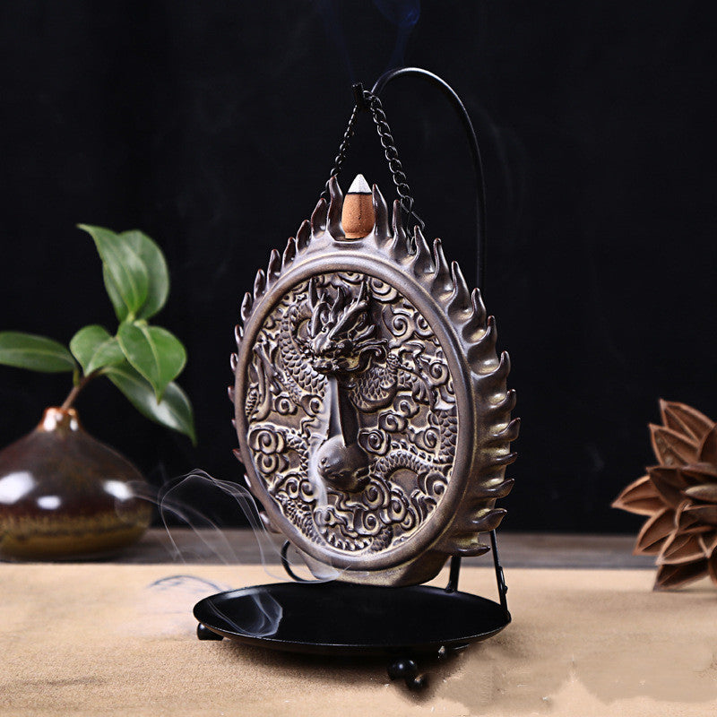 Ceramic Dragon Incense Burner