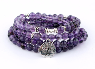 108 Natural Stone Rosary With Symbols