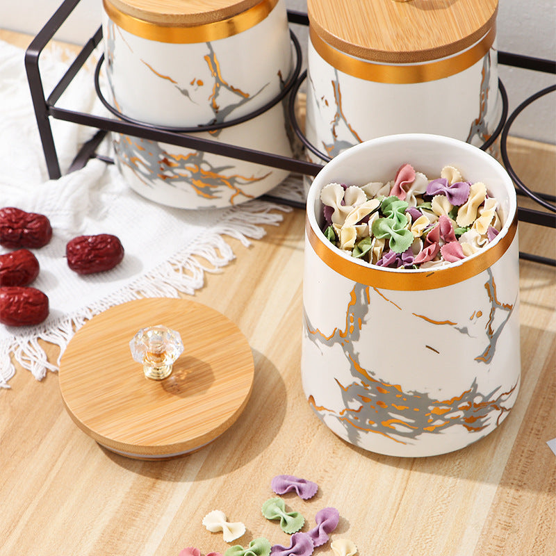 Nordic Ceramic Seasoning Jar