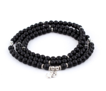 108 Natural Stone Rosary With Symbols
