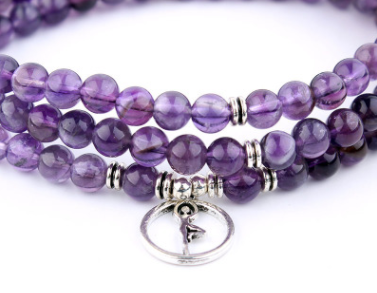 108 Natural Stone Rosary With Symbols