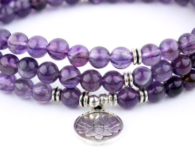 108 Natural Stone Rosary With Symbols