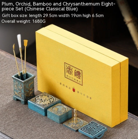 High Quality Copper Incense Burner 8 Pcs
