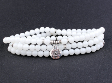 108 Natural Stone Rosary With Symbols