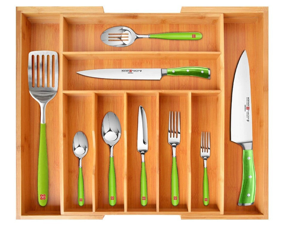 Bamboo & Wood Drawer Partition