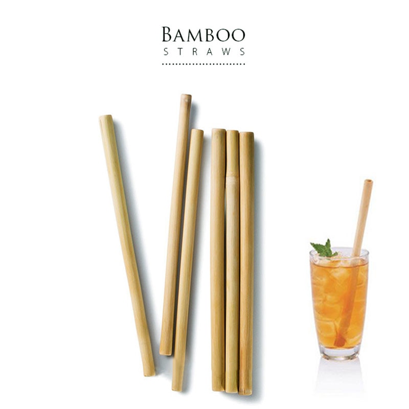 Biodegradable Bamboo Straws