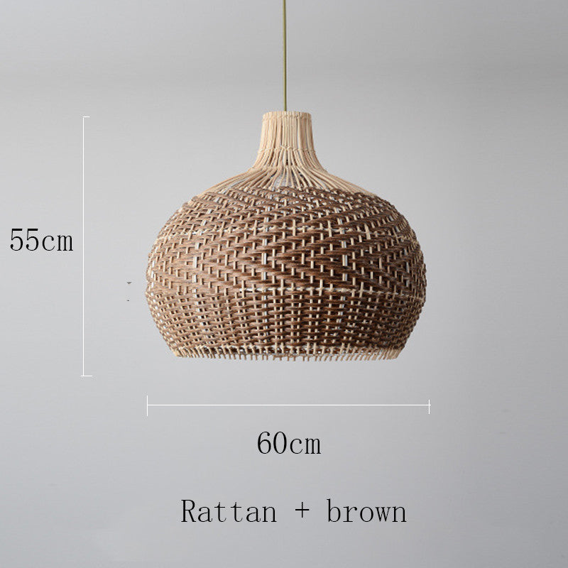 Nordic Creative Rattan Chandelier