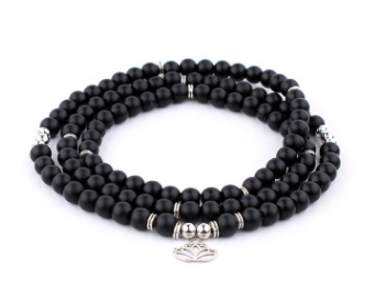 108 Natural Stone Rosary With Symbols