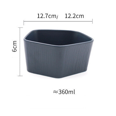 Nordic Ceramic Plate With Wooden Handle