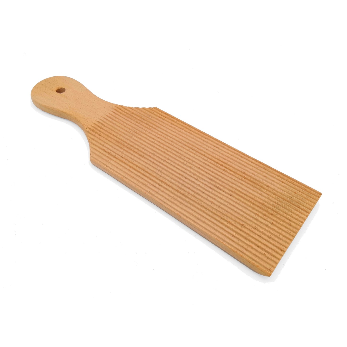 Assiette en bois de hêtre pour pâtes gnocchis italiens