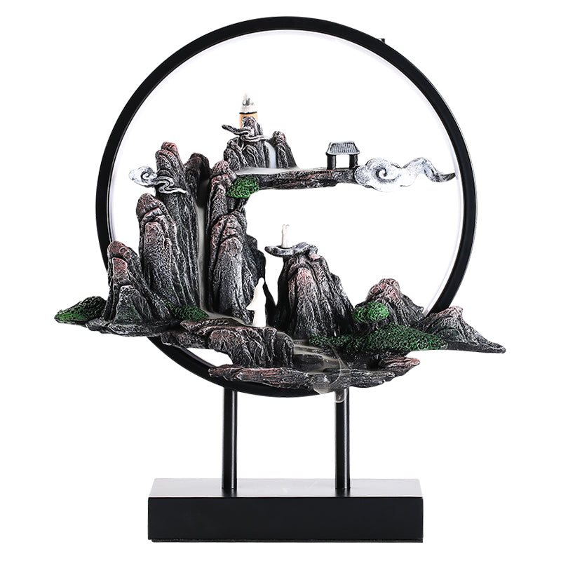 Zen Incense Burner High Mountain Flowing Water