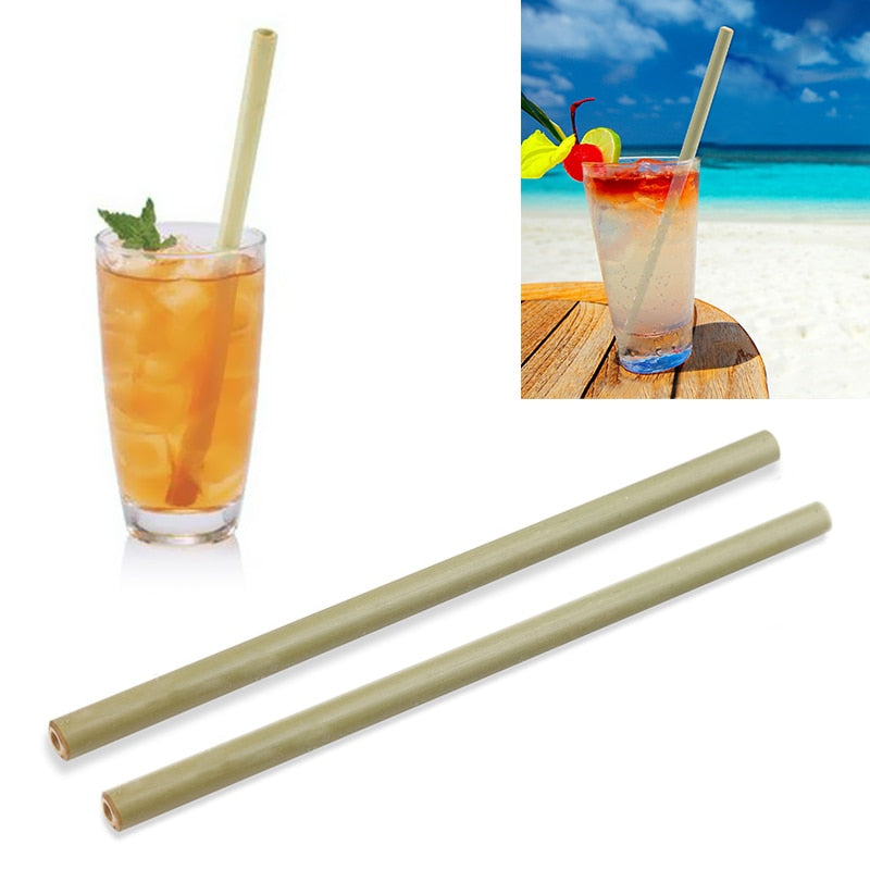 Biodegradable Bamboo Straws