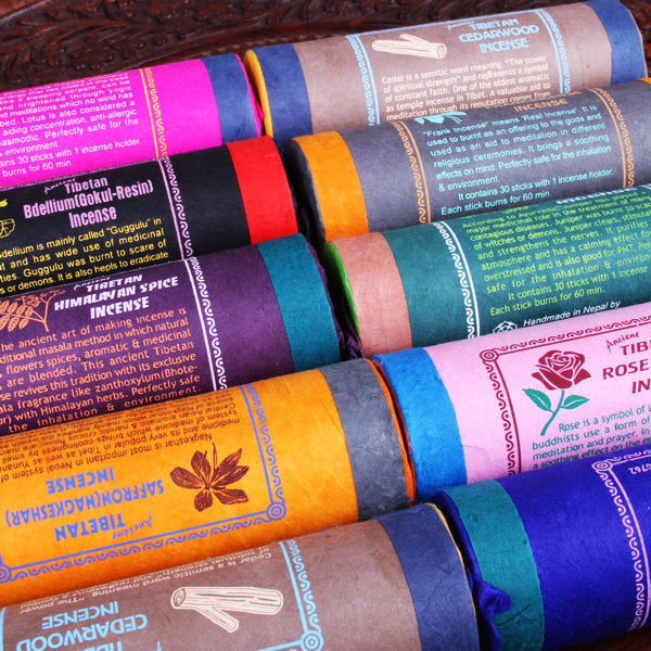 Natural Stick Incense Tibetan Various Aromas