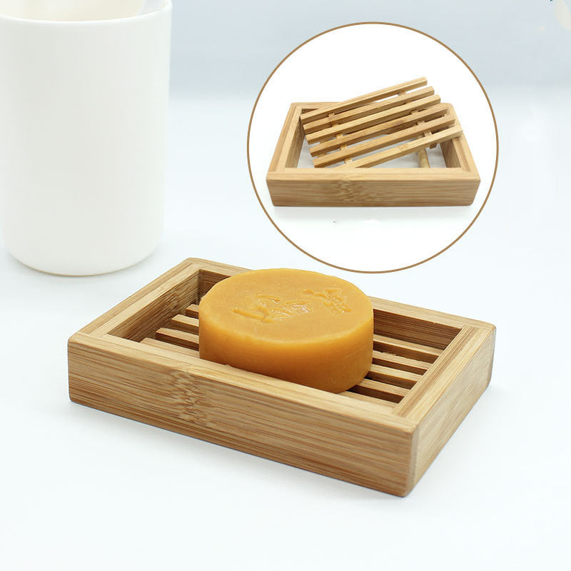 Bamboo Soap Holder Box