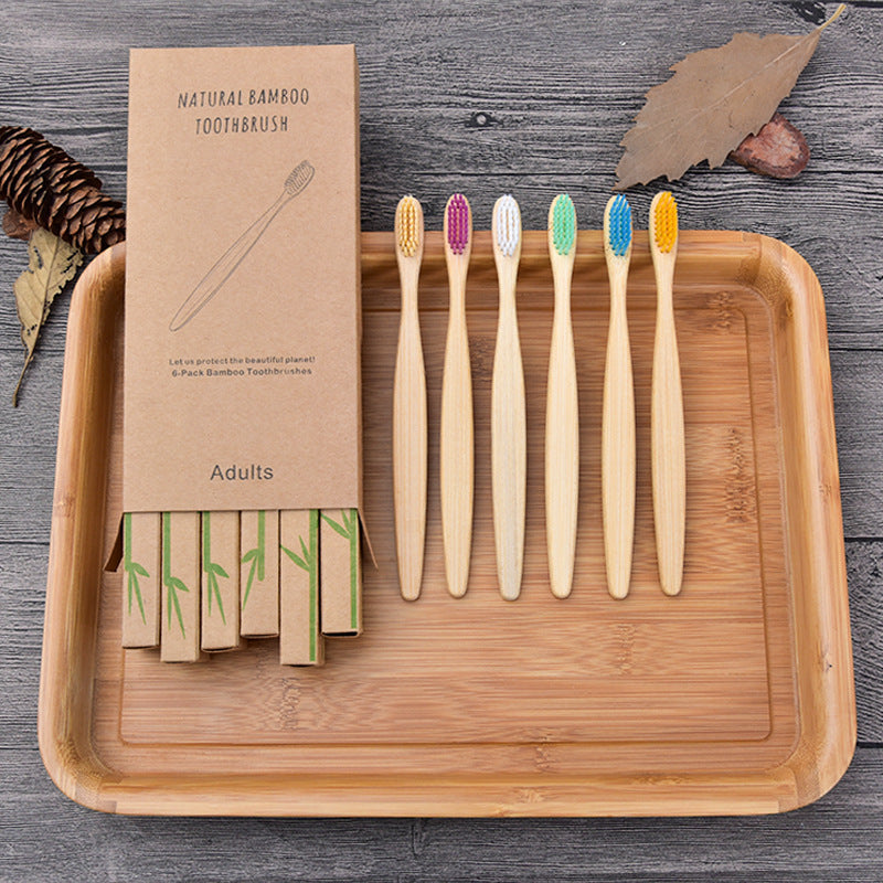 Brosse à dents en bambou biodégradable