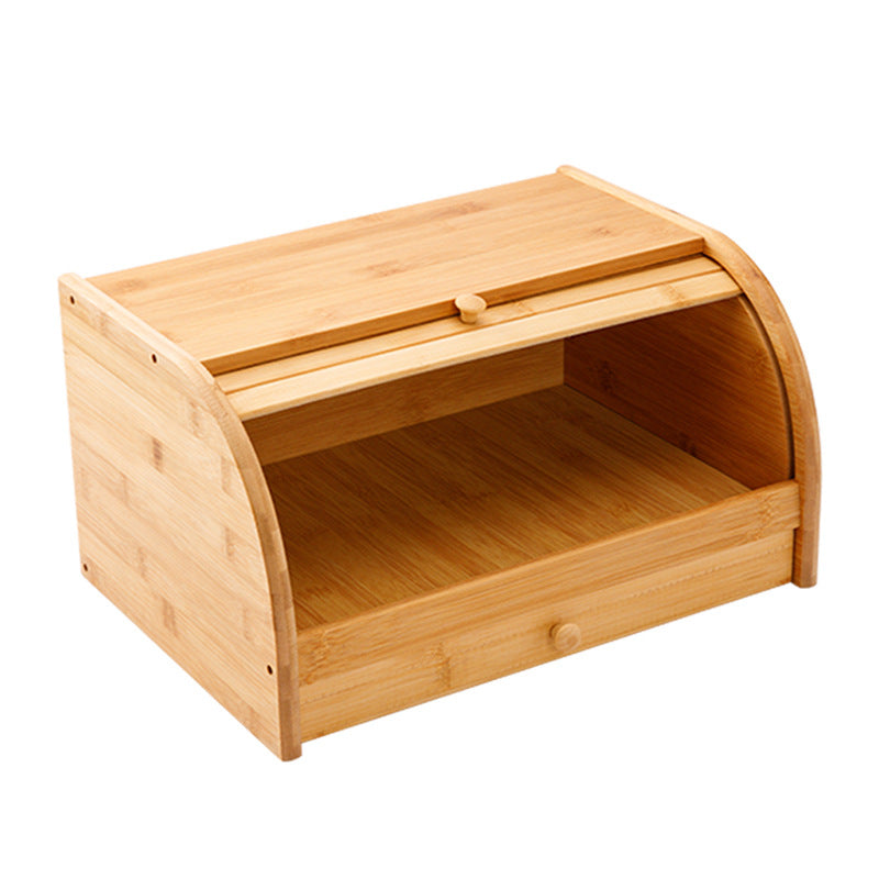 Bamboo Large Bread Box