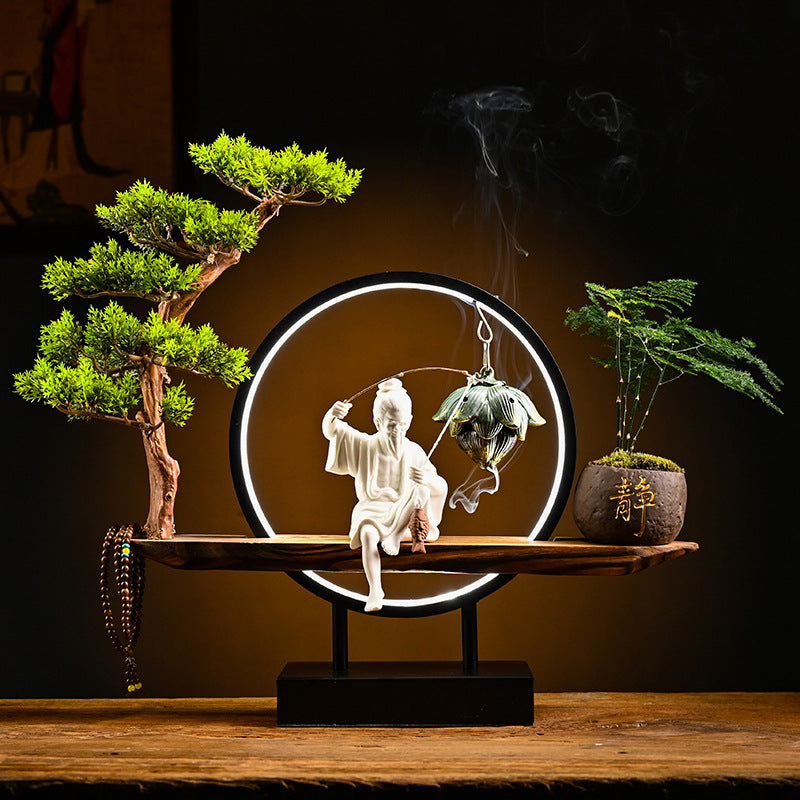 Chinese Style Backflow Incense Burner