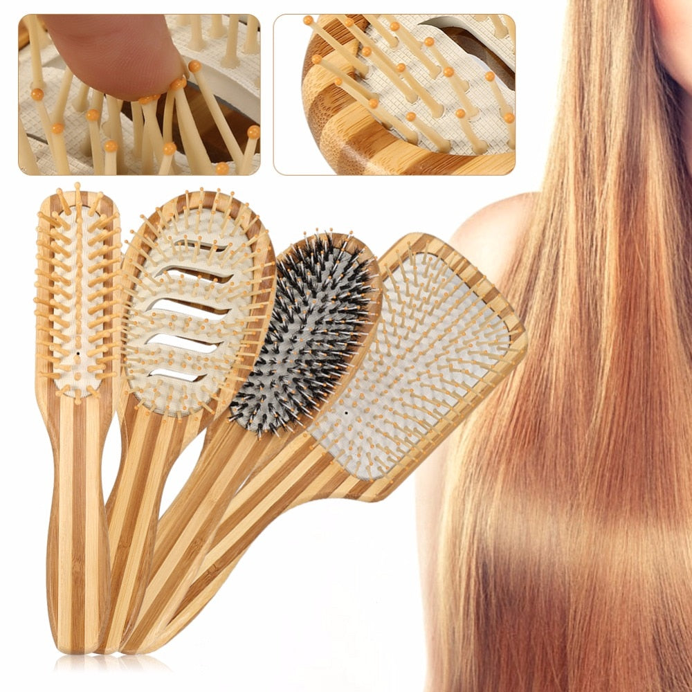 Bamboo Scalp Massage Comb