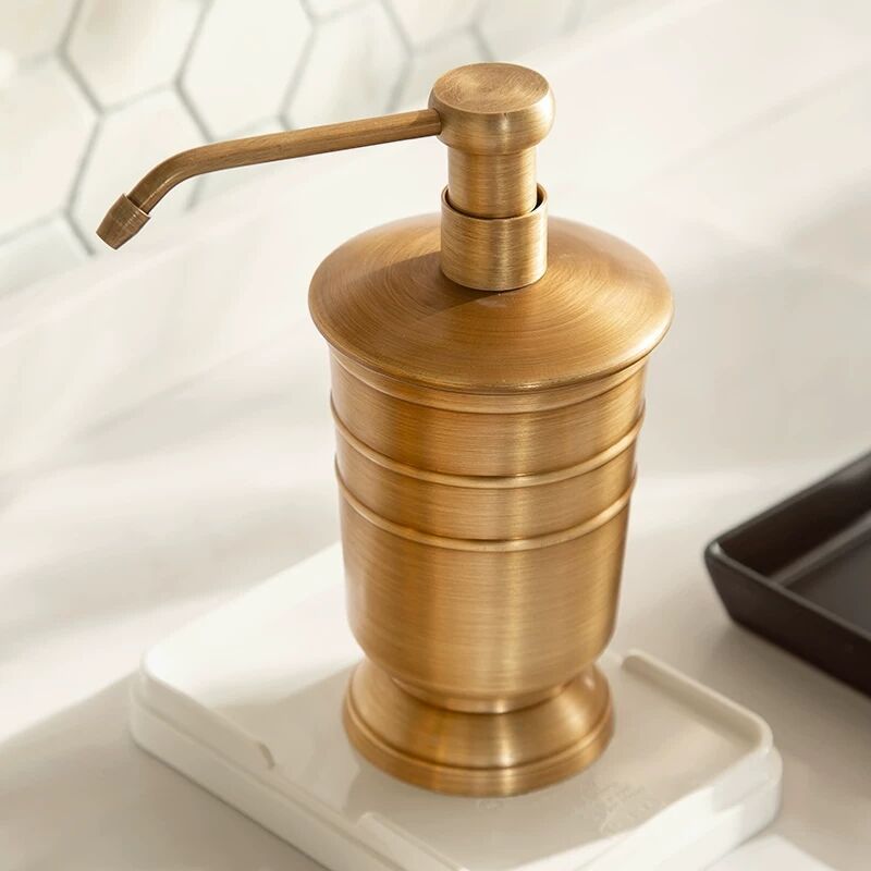 Badezimmer-Accessoires-Set aus Bronze