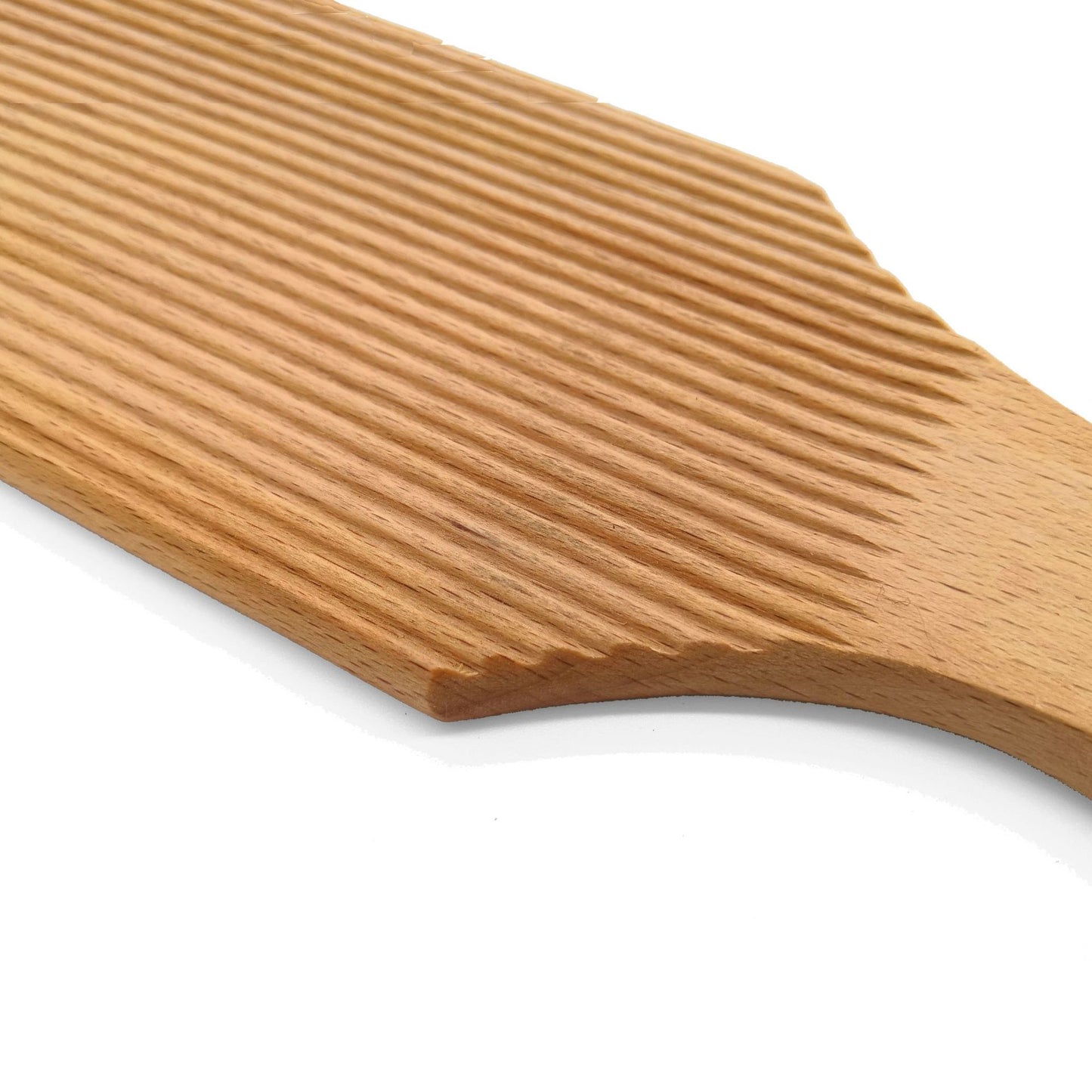 Assiette en bois de hêtre pour pâtes gnocchis italiens