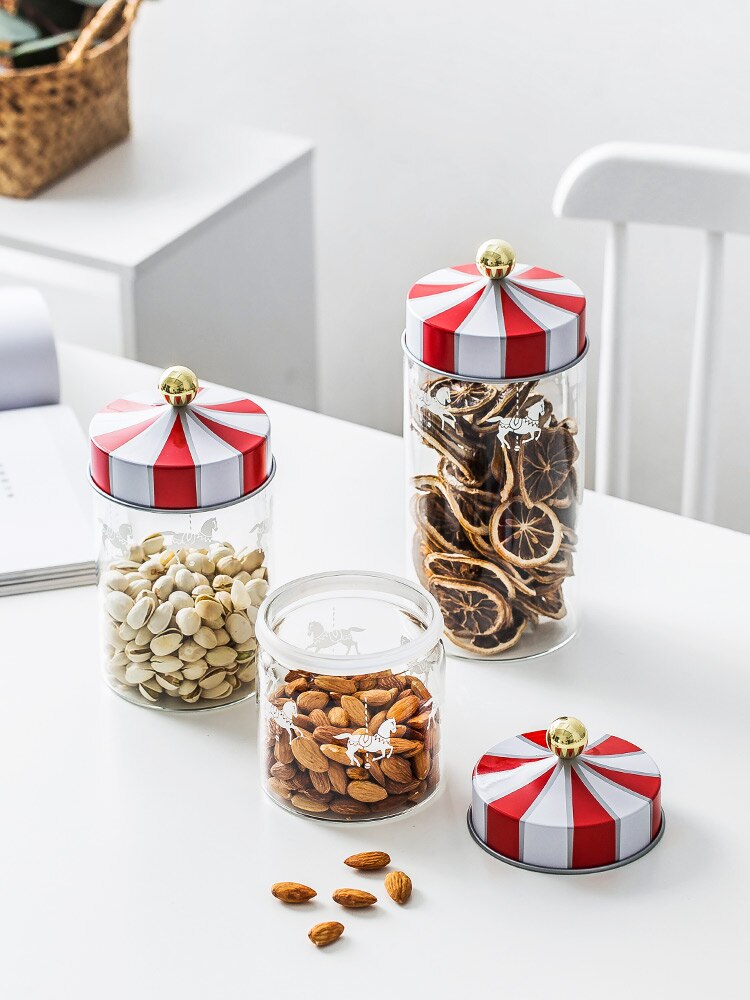 Nordic Rotating Storage Jar