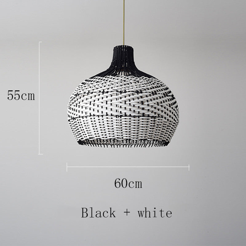 Nordic Creative Rattan Chandelier