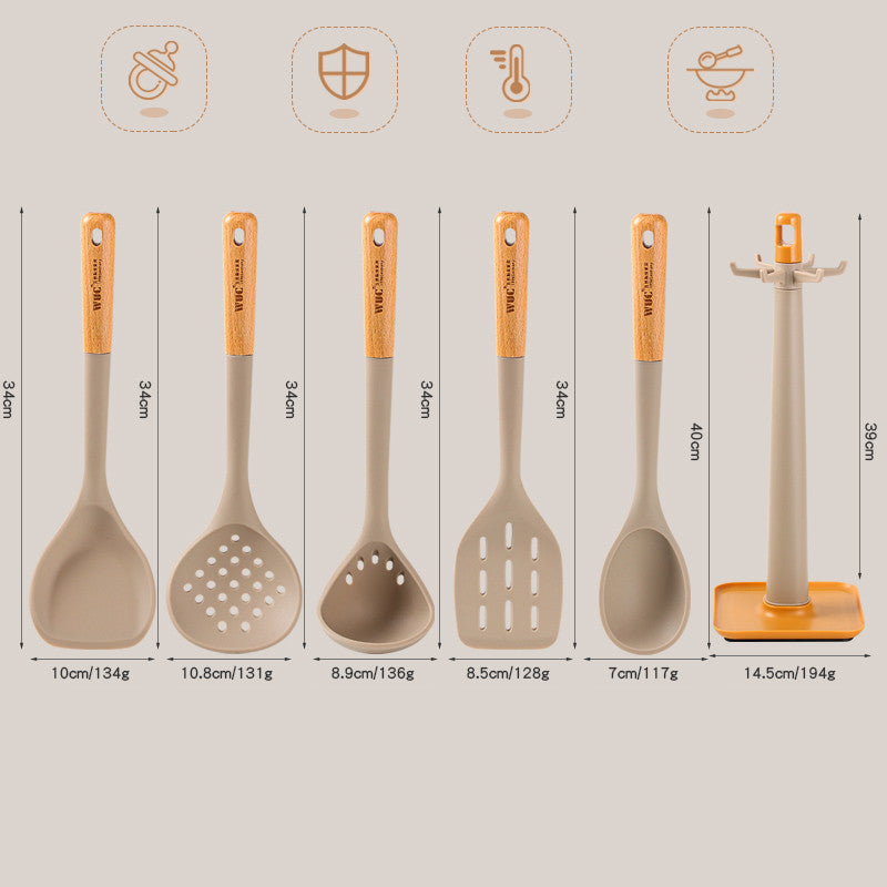 Non-stick Silicone Spatula Set