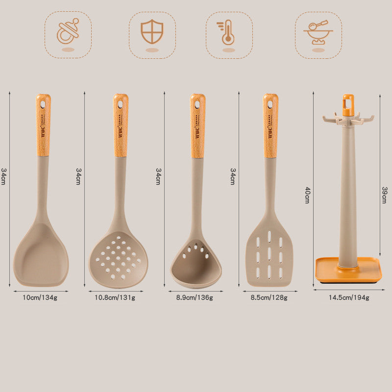 Non-stick Silicone Spatula Set