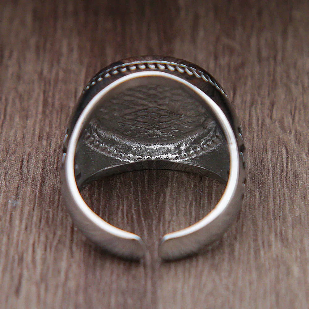 Bague Arbre De Vie Viking Vintage Pour Homme