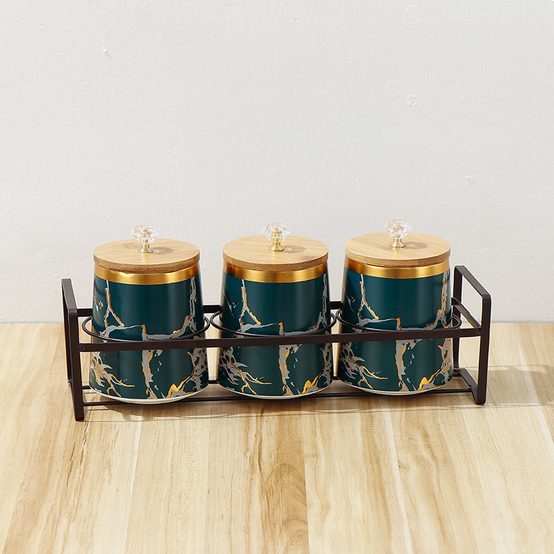 Nordic Ceramic Seasoning Jar