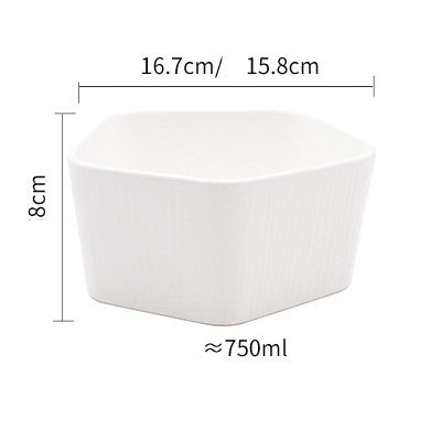 Nordic Ceramic Plate With Wooden Handle