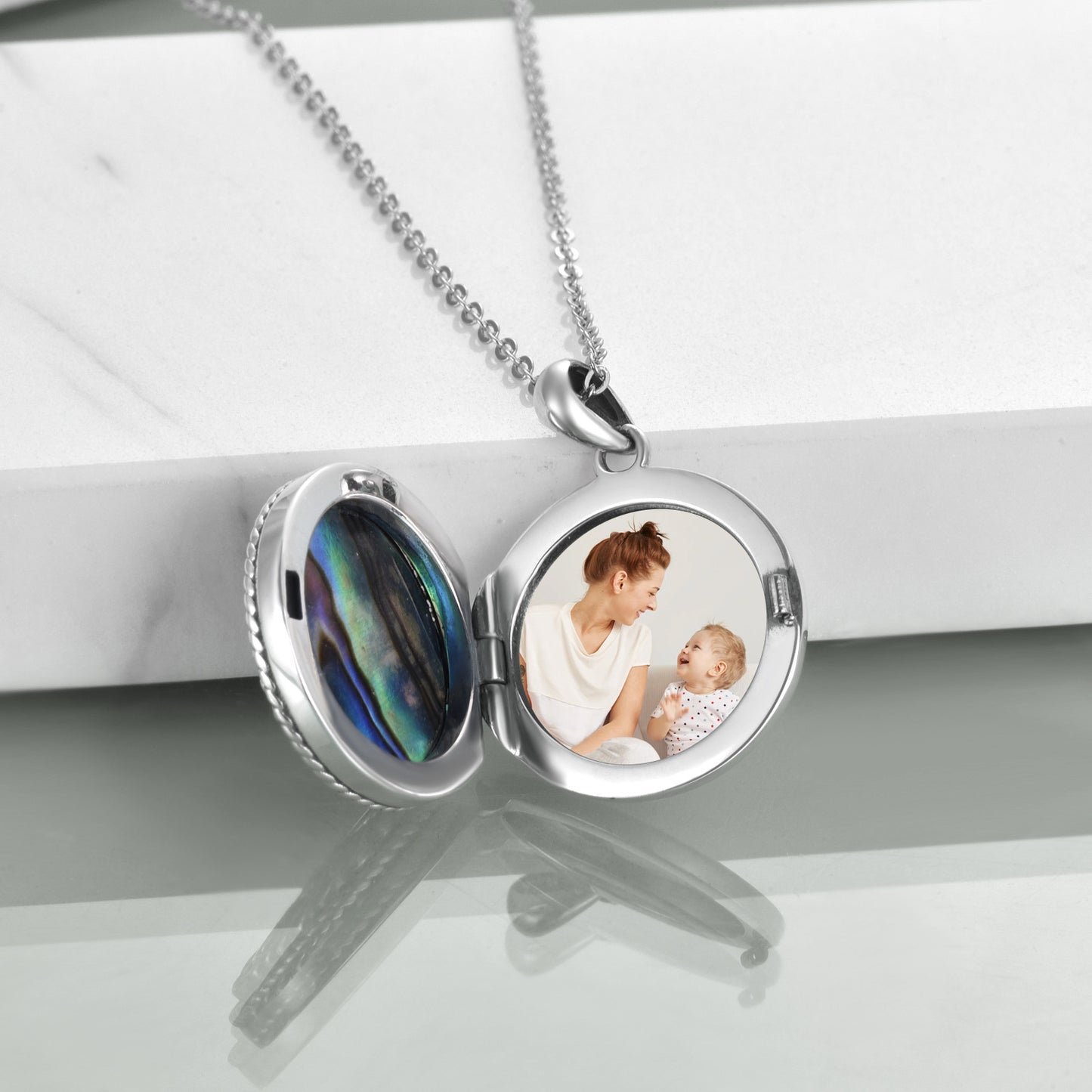 Collier médaillon arbre de vie en argent sterling
